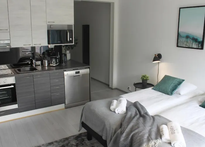 アパート Forenom Serviced Jokiniemi ヴァンター